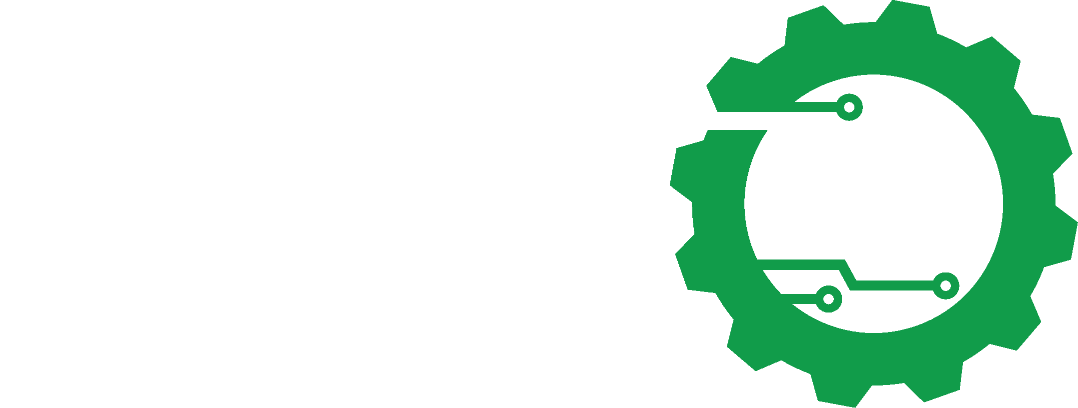 Logo Tech13 Green Positive White